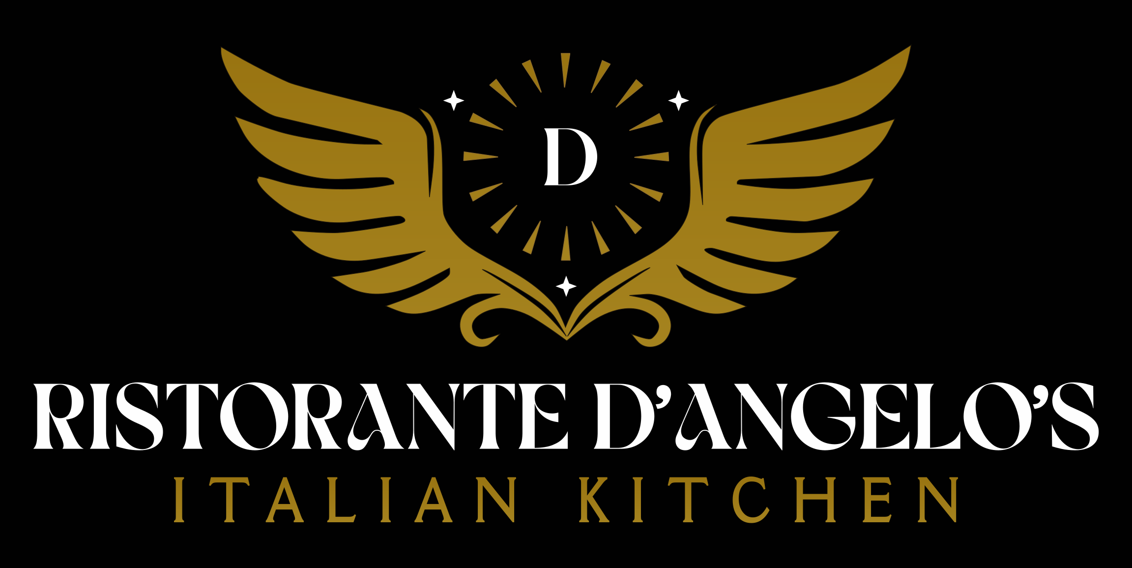 Ristorante D'Angelos Italian Kitchen logo.